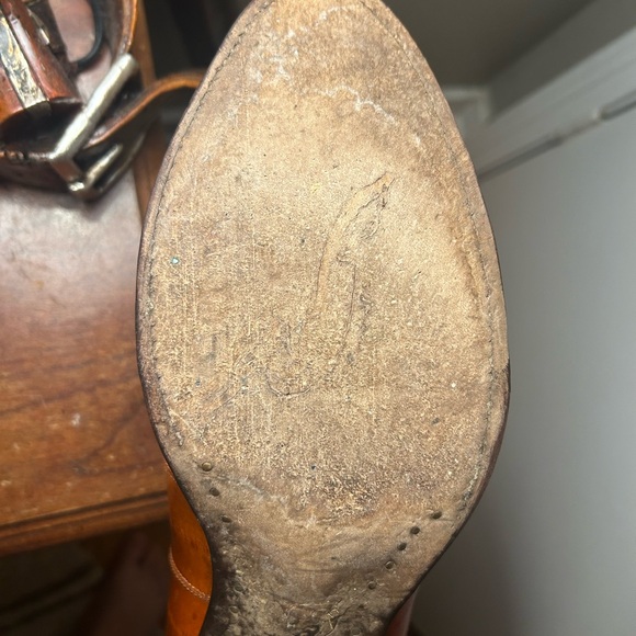 Los Altos eel skin cowboy boots - Picture 2 of 6